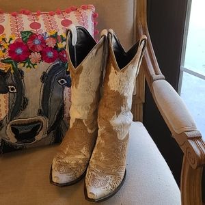 Old Gringo Hide On Boots 8